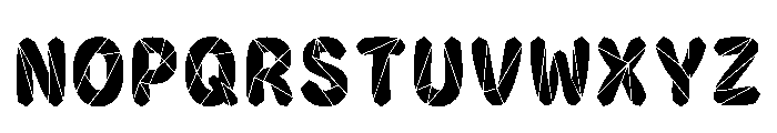 Imani Regular Font UPPERCASE