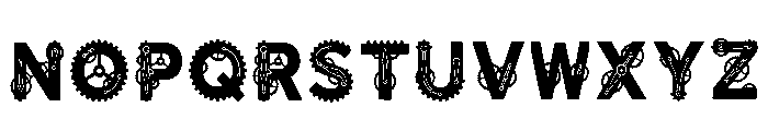 Imaya Regular Font UPPERCASE