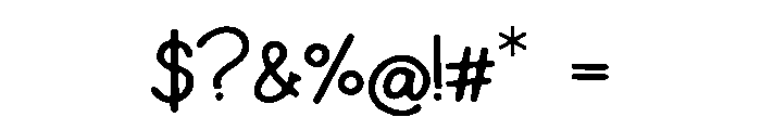 Imbe Font OTHER CHARS