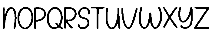 Imbe Font UPPERCASE