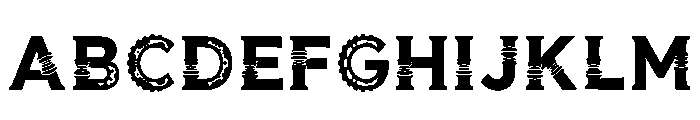 Imena Regular Font UPPERCASE