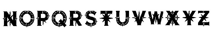Imery Regular Font LOWERCASE