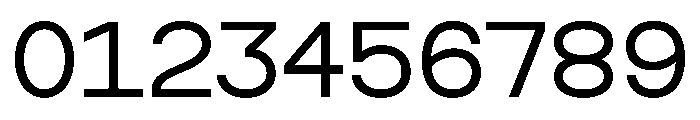 Imonospace Regular Font OTHER CHARS