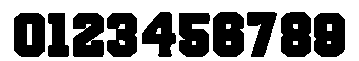 Impact Zone Regular Font OTHER CHARS