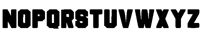 Impact Zone Regular Font UPPERCASE