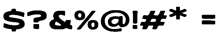 Impactra Bold Font OTHER CHARS