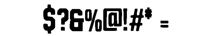 Impactra Font OTHER CHARS