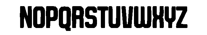 Impactra Font UPPERCASE
