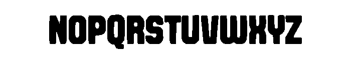 Impactra Font LOWERCASE