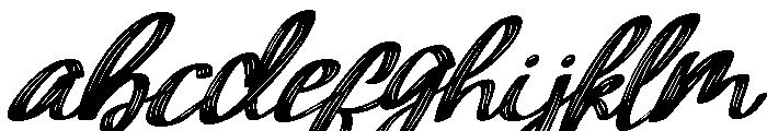 Imperfect Dry Brush Italic FONT