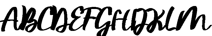 Imperfect Font UPPERCASE