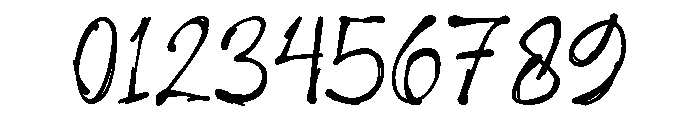 ImperfettoFour-Regular Font OTHER CHARS