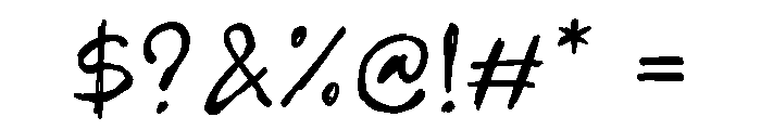 ImperfettoOne-Regular Font OTHER CHARS