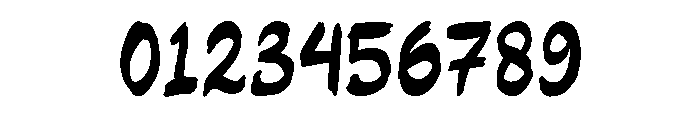 ImperfettoSix-Regular Font OTHER CHARS