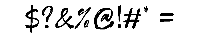 ImperfettoTwo-Regular Font OTHER CHARS