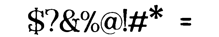 Imperial_Crown Font OTHER CHARS