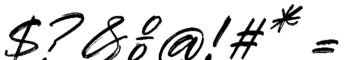 Imperial Munich Italic Font OTHER CHARS