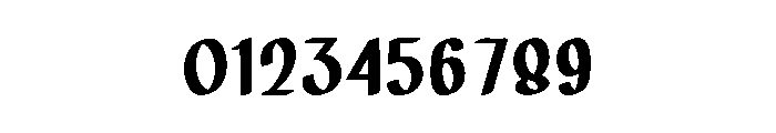 Imperial Type Font OTHER CHARS