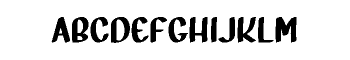 Imperial Type Font UPPERCASE