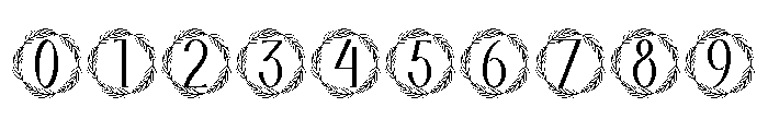 Imperium Monogram Font OTHER CHARS