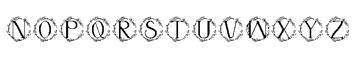 Imperium Monogram Font UPPERCASE