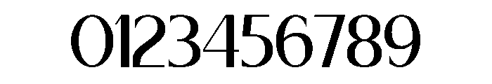 Imperium Regular Font OTHER CHARS