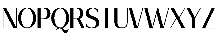 Imperium Regular Font UPPERCASE