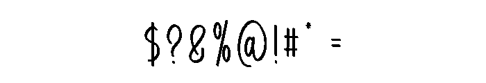 Imprediet Font OTHER CHARS