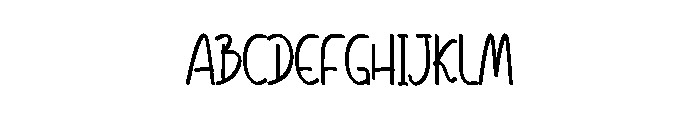 Imprediet Font UPPERCASE