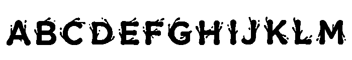 Imray Regular Font UPPERCASE