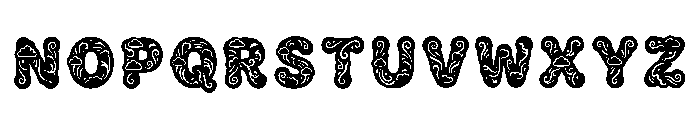 Imrus Regular Font LOWERCASE