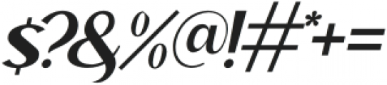IMPROVIE Italic otf (400) Font OTHER CHARS
