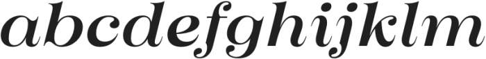 Imagist Regular Italic otf (400) Font LOWERCASE