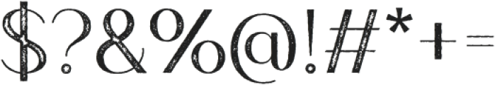 Impana Stamp otf (400) Font OTHER CHARS