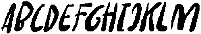 Imperfect Beauty SVG Slant otf (400) FONT