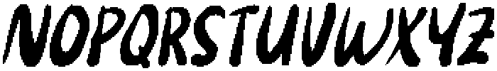 Imperfect Beauty SVG Slant otf (400) Font LOWERCASE