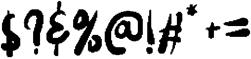 Imperfect Beauty SVG otf (400) Font OTHER CHARS