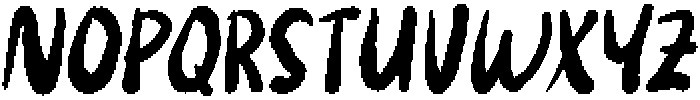 Imperfect Beauty Solid Slant otf (400) Font UPPERCASE