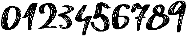 Imperfect Dry Brush otf (400) Font OTHER CHARS