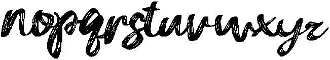 Imperfect Dry Brush otf (400) Font LOWERCASE