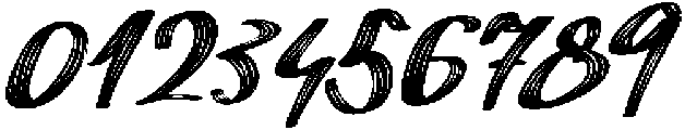 Imperfect Italic Dry Brush otf (400) Font OTHER CHARS