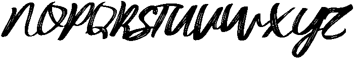 Imperfect Italic Dry Brush otf (400) Font UPPERCASE