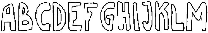Imperfecto Outline otf (400) FONT