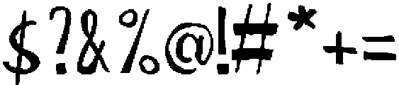 Imperfecto Regular otf (400) Font OTHER CHARS