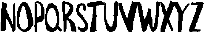 Imperfecto Regular otf (400) Font UPPERCASE