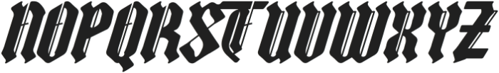 Imperial Black otf (900) Font UPPERCASE