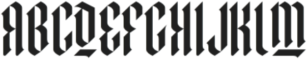 Imperial Gothic FD Regular otf (400) Font LOWERCASE