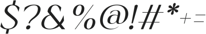 ImperialAureas-Italic otf (400) Font OTHER CHARS