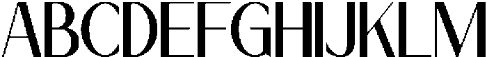 Imperium Regular otf (400) Font UPPERCASE