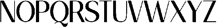 Imperium Regular otf (400) Font UPPERCASE